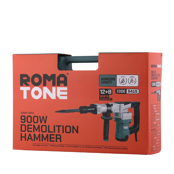 3415 - demolition hammer -5 چکش تخریب 6 کیلویی 900 وات - کد 3415