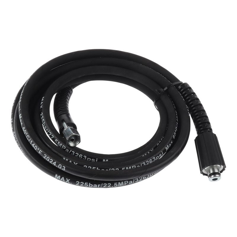 Main Pic Steel Armed High Pressure Hose -7301 عکس اصلی شلنگ فشار قوی کارواش روماتون مدل RP7301