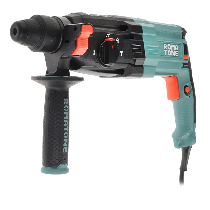 three-mode-rotary-hammer-26mm-800w-3310 دستگاه بتن کن سه کاره ۲۶ میلیمتر ۸۰۰ وات روماتون مدل ۳۳۱۰